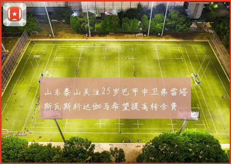 山东泰山关注25岁巴甲中卫弗雷塔斯瓦斯科达伽马希望提高转会费